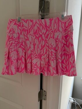 Lilly Pulitzer UPF 50+ Luxletic Annora Skort Rousseau Pink Tulip To Tango